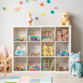 8 Pack 11x11 Clear Cube Storage Bins