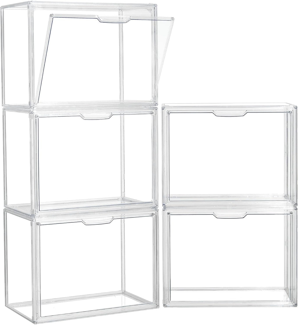 3 Pack Large Magnetic Acrylic Display Cases