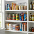 4 Pack Extra Large Clear Storage Bins