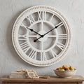 24" Rustic Farmhouse Wooden Clock